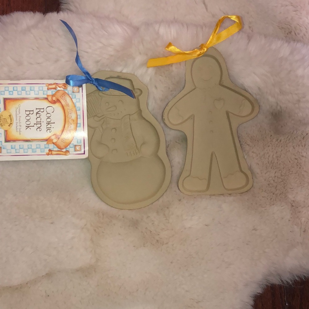 Brown bag Cookie Art Vintage color moulds